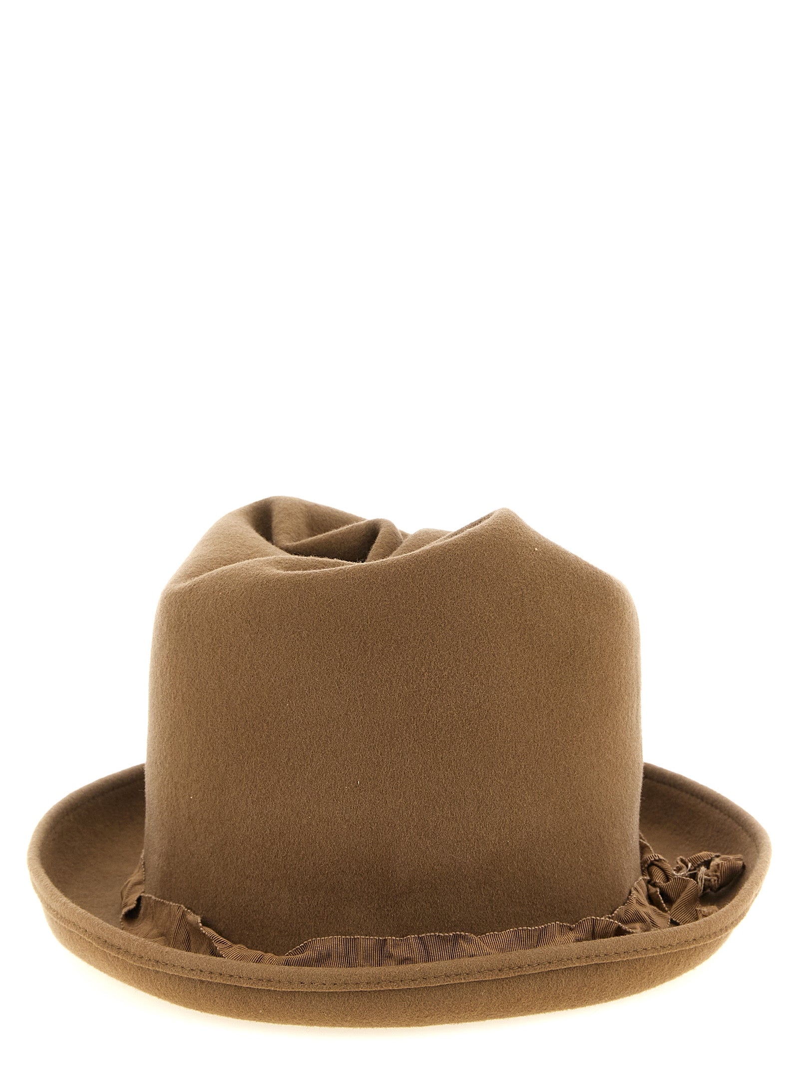 Yohji Yamamoto Beige Wool Men's Fedora