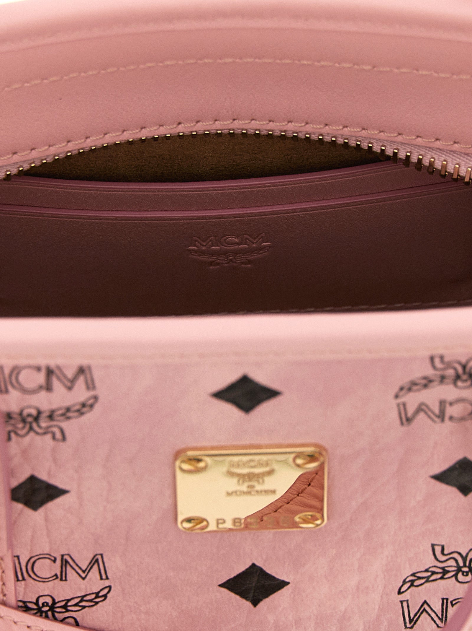 MCM Multicolor Polyethylene Tote Women's Bag