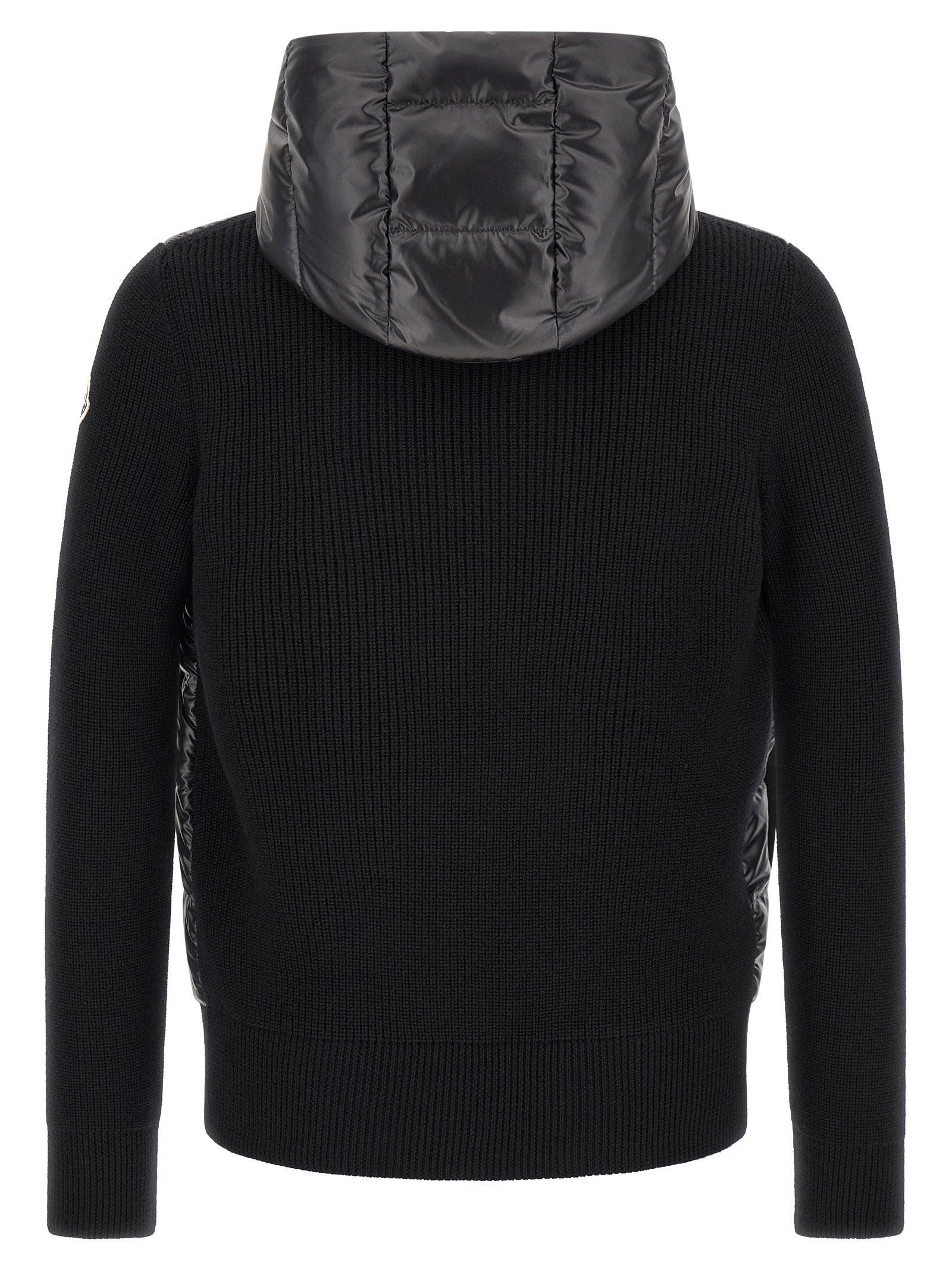 Moncler Black Polyester Men's Cardigan