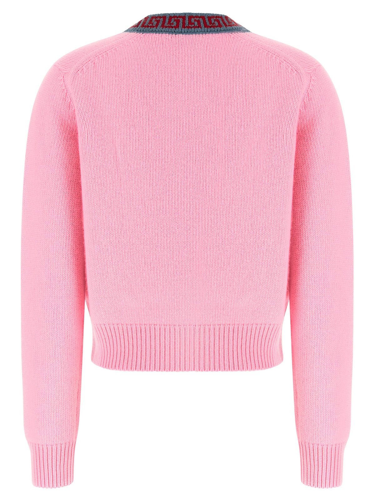 Versace Multicolor Virgin Wool Women's Cardigan