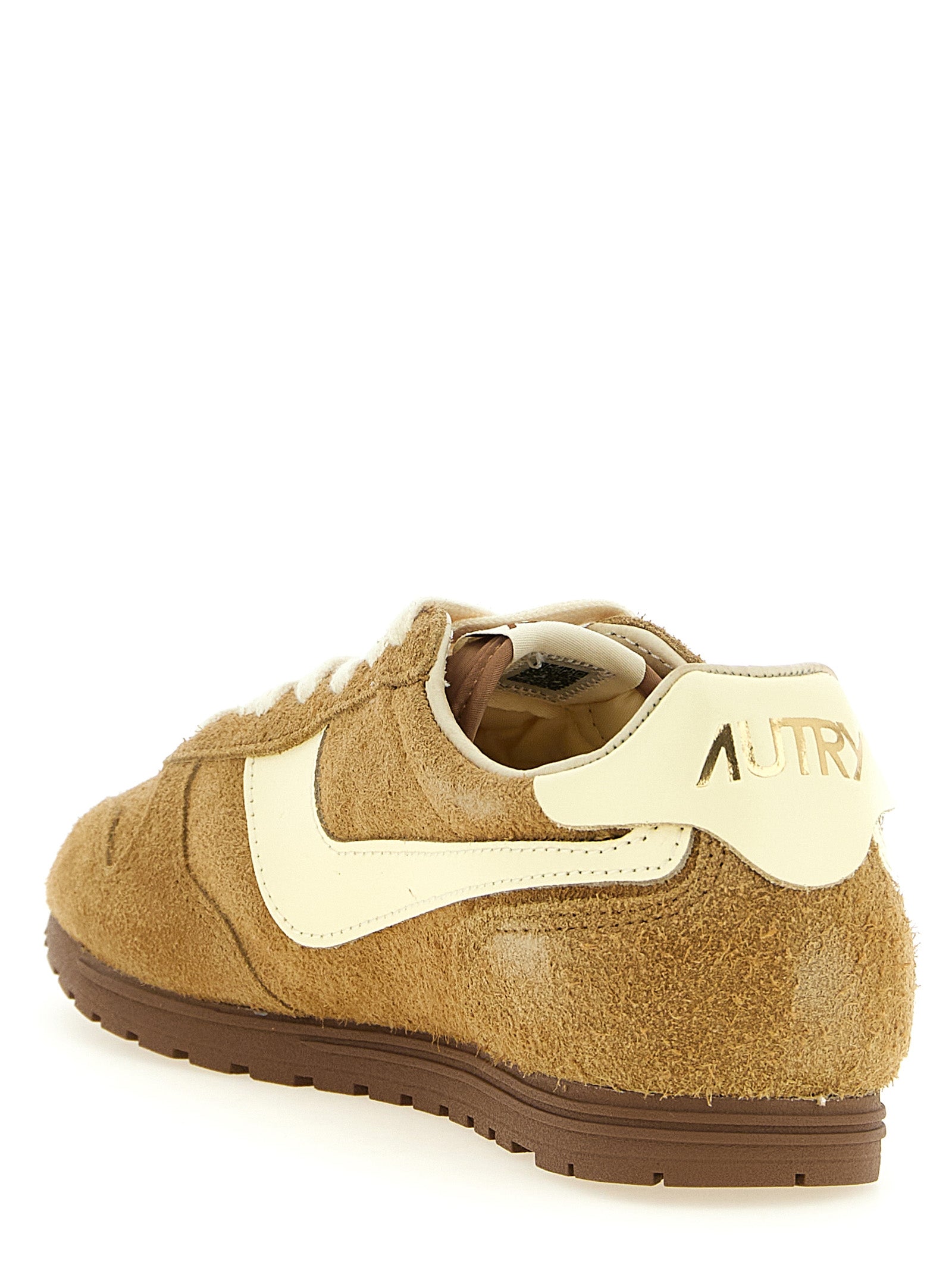 Autry Brown Cowhide Athletic Women's Sneakers