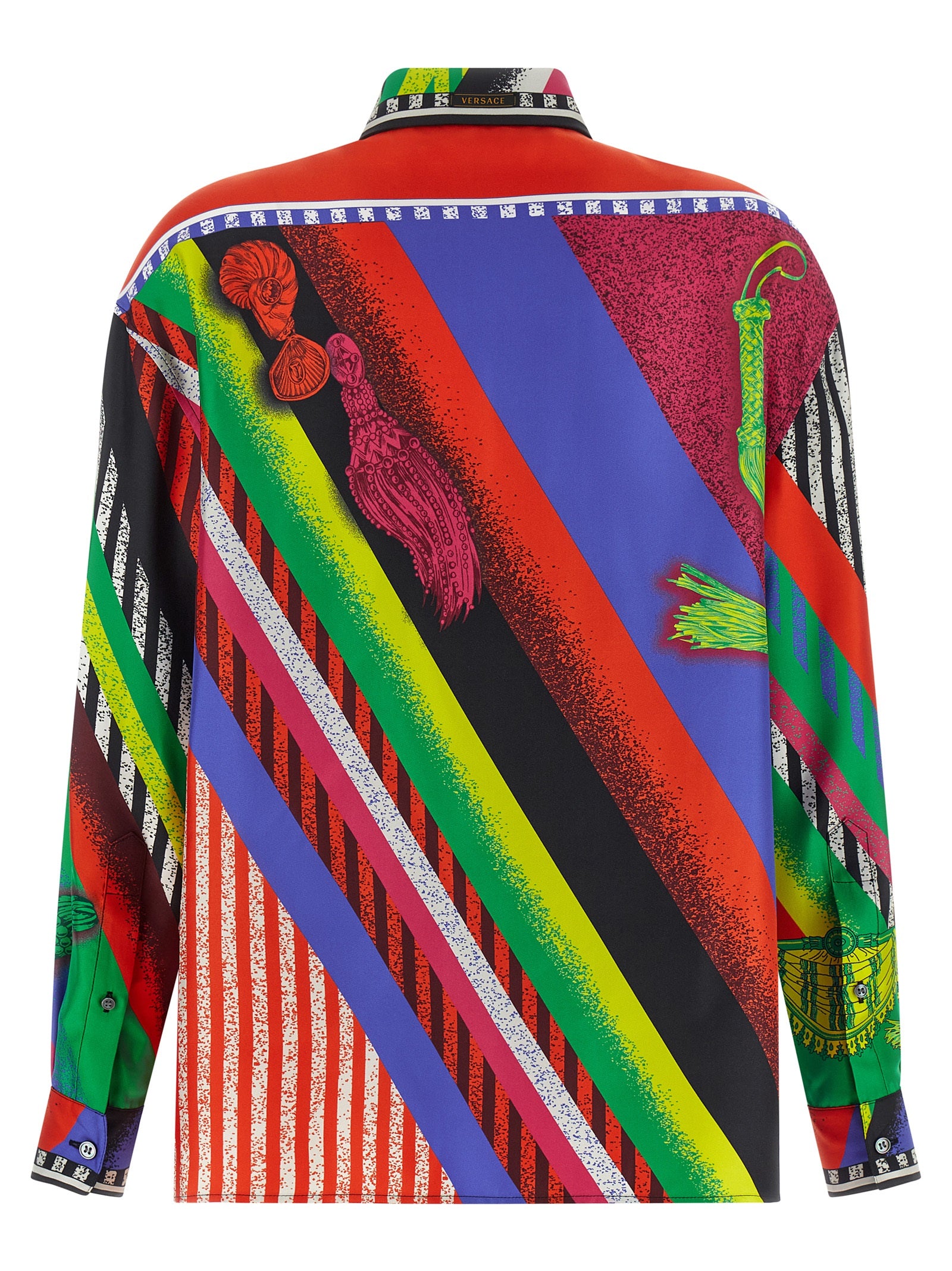 Versace Multicolor Silk Women's Blouse