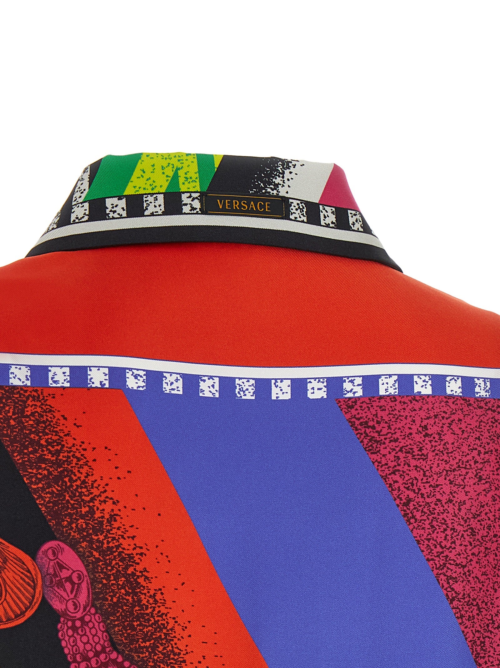 Versace Multicolor Silk Women's Blouse