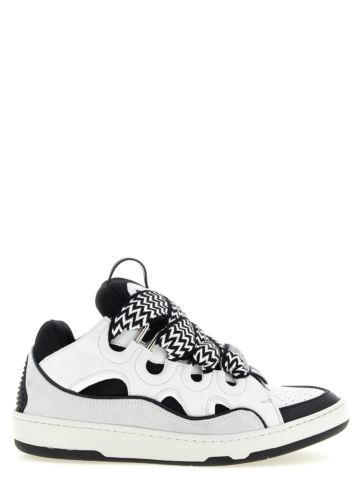 Lanvin Bicolor Calfskin Chunky Men's Sneakers