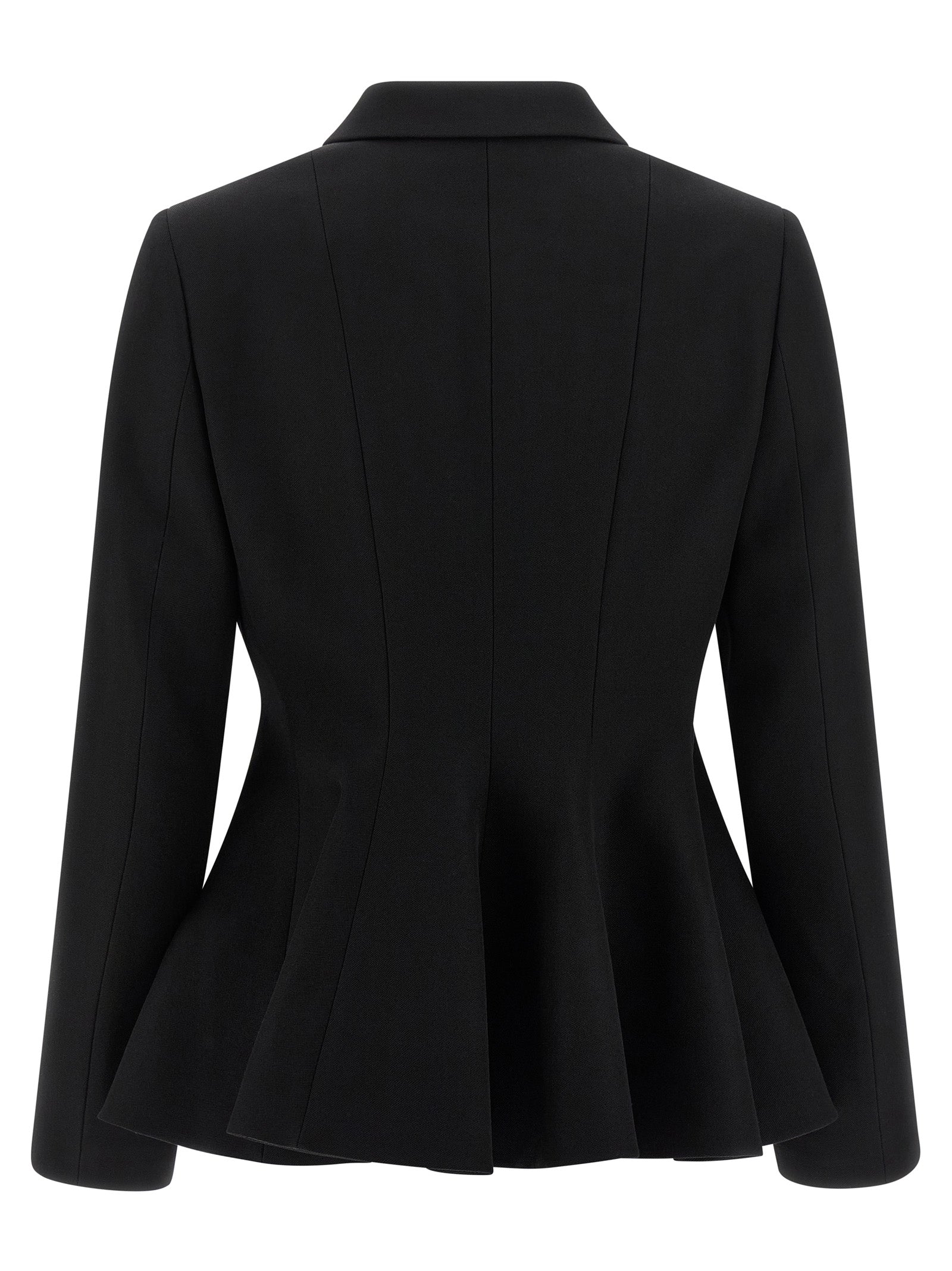 Fendi Black Virgin Wool Women's Blazer