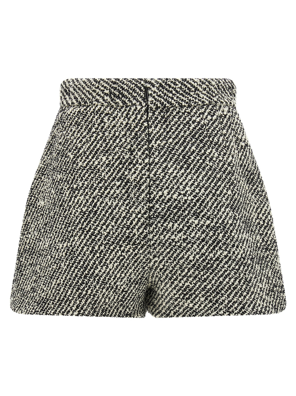 Versace Bicolor Virgin Wool Bermuda Women's Shorts