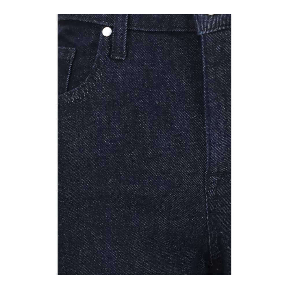 Jacob Cohen Blue Polyester Cropped Women's Jeans