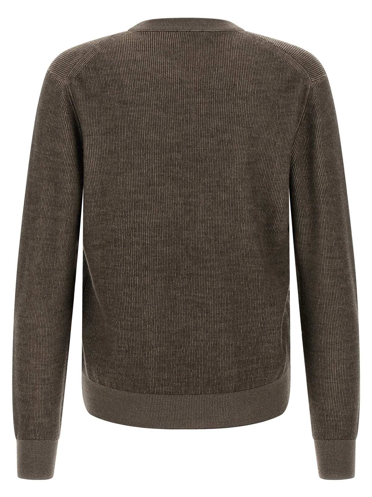 Brioni Brown Cashmere Men's Cardigan