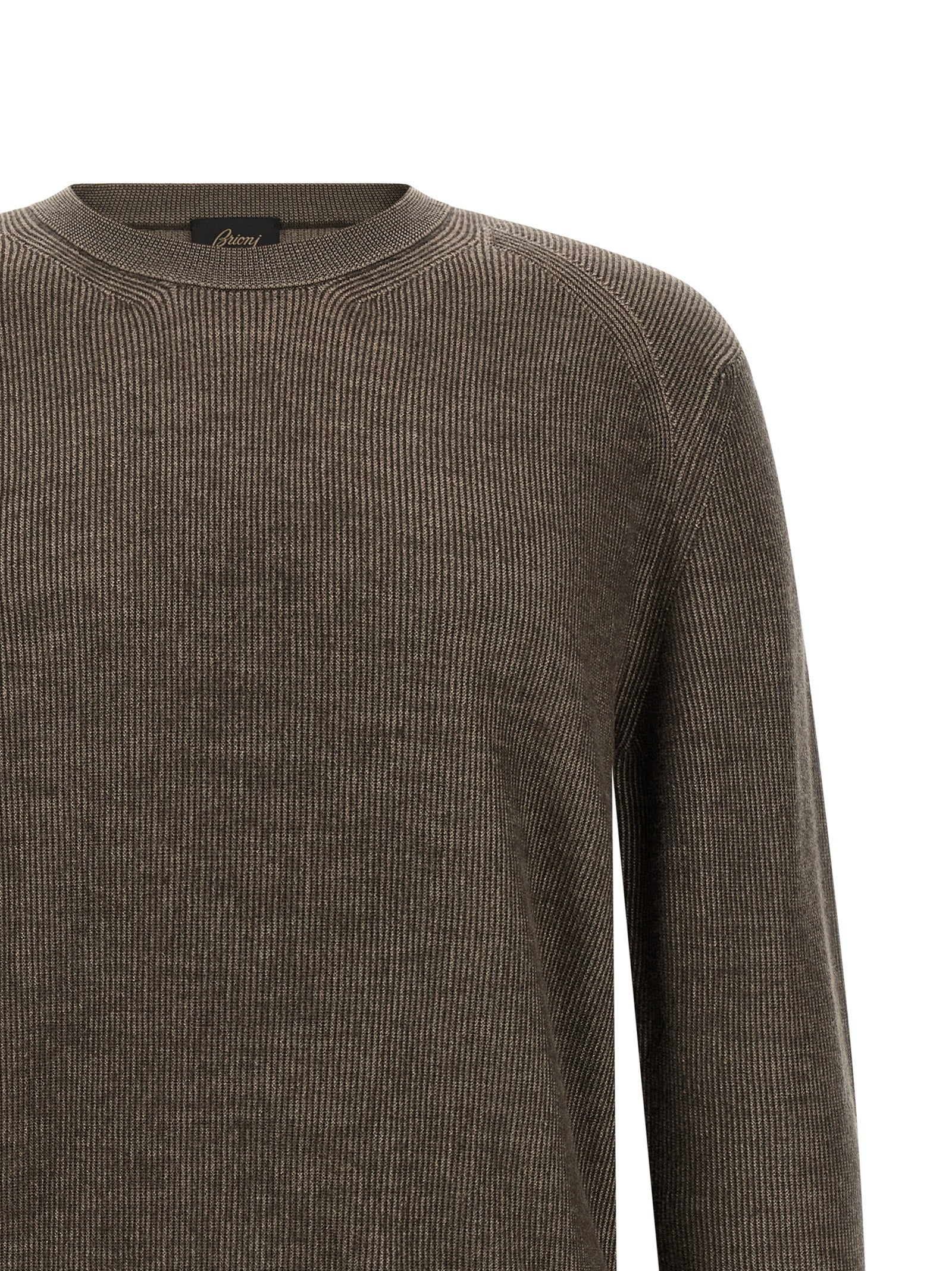 Brioni Brown Cashmere Men's Cardigan