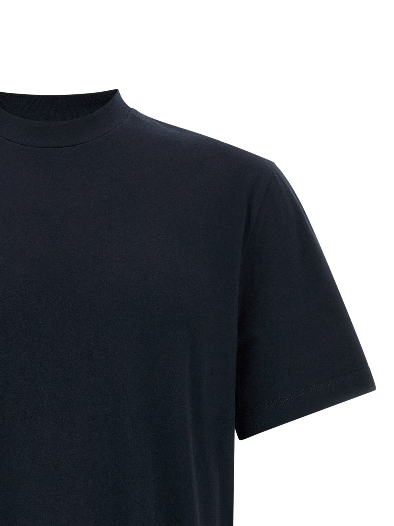 Brioni Blue Cotton Men's T-Shirt
