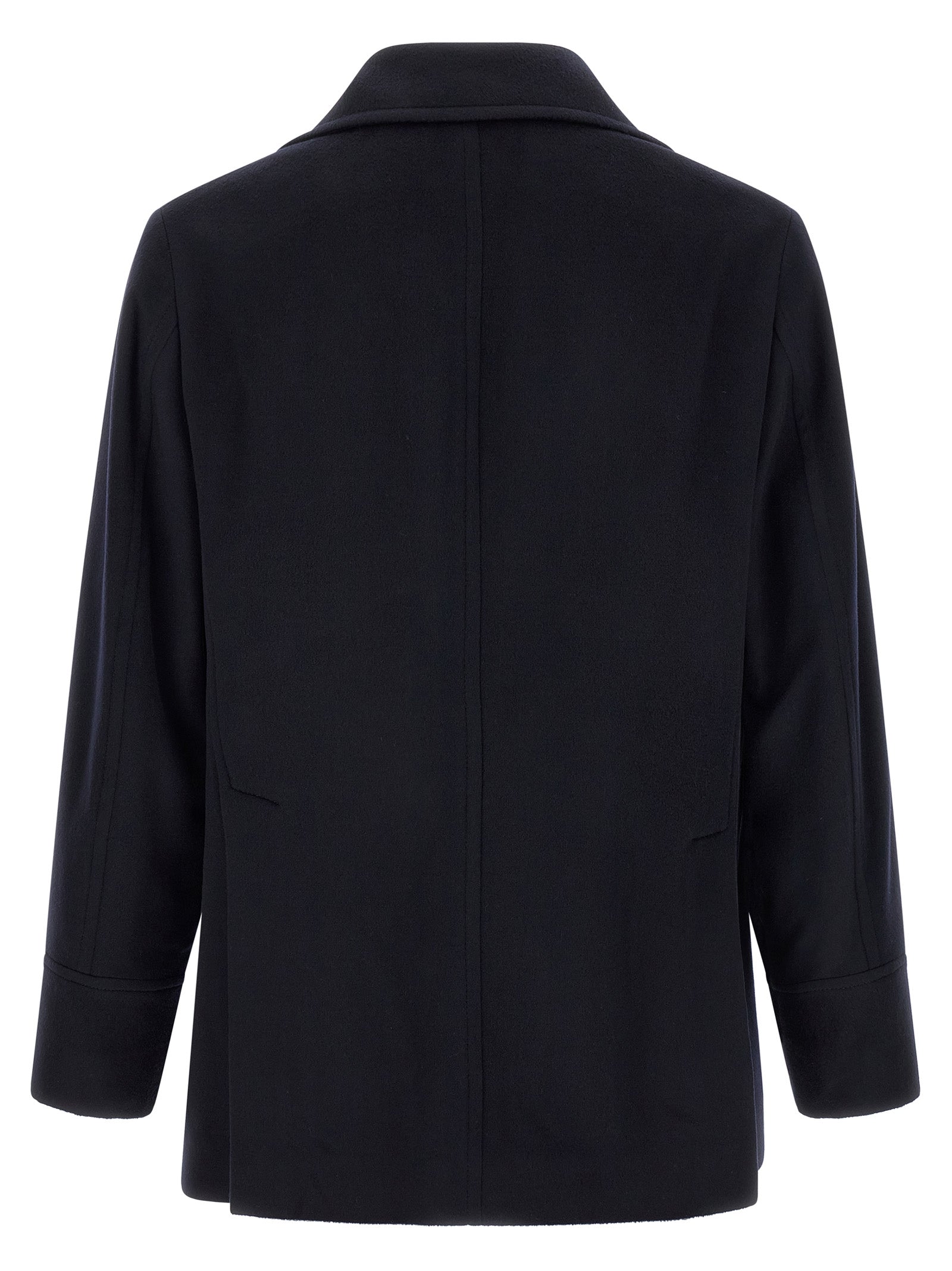Brunello Cucinelli Blue Virgin Wool Men's Coat