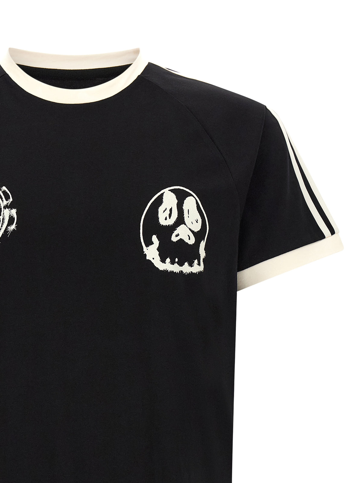 Y-3 Black Cotton Men's T-Shirt