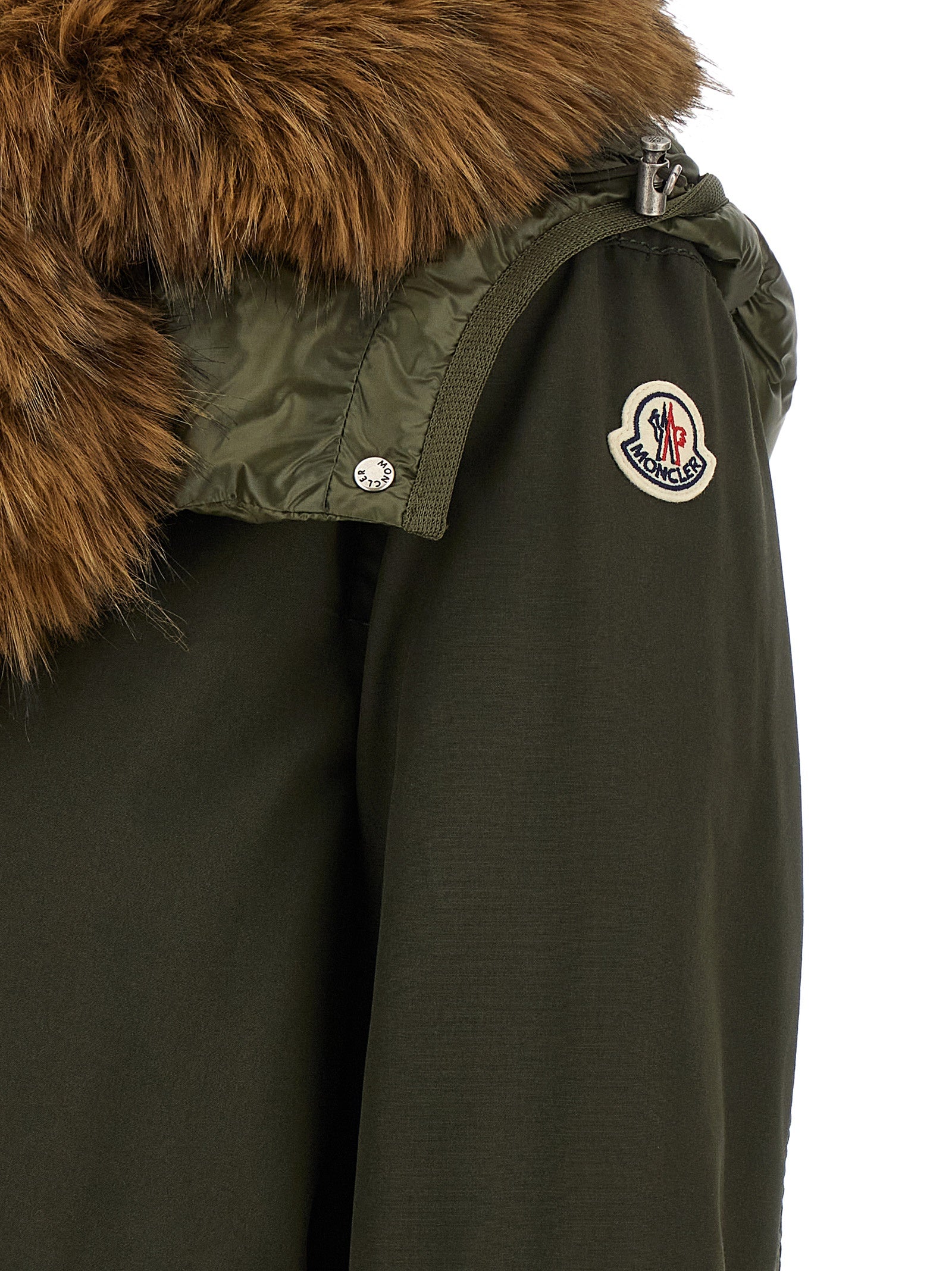 Moncler Bicolor Polyamide Women's Parka
