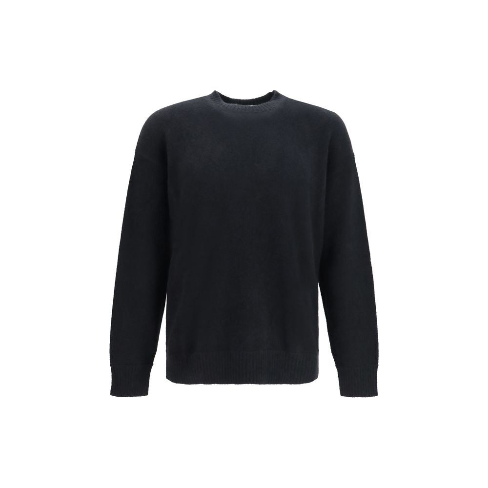 Laneus Black Cashmere Men's Sweatshirt