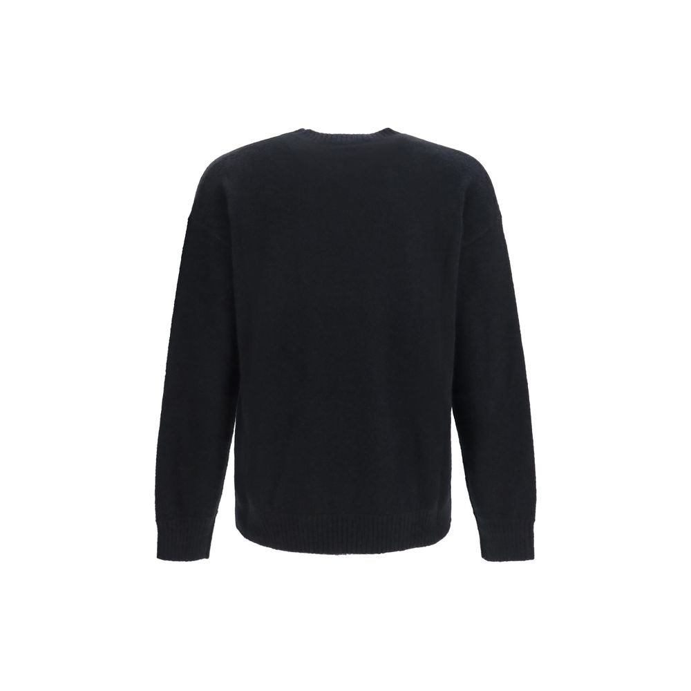 Laneus Black Cashmere Men's Sweatshirt