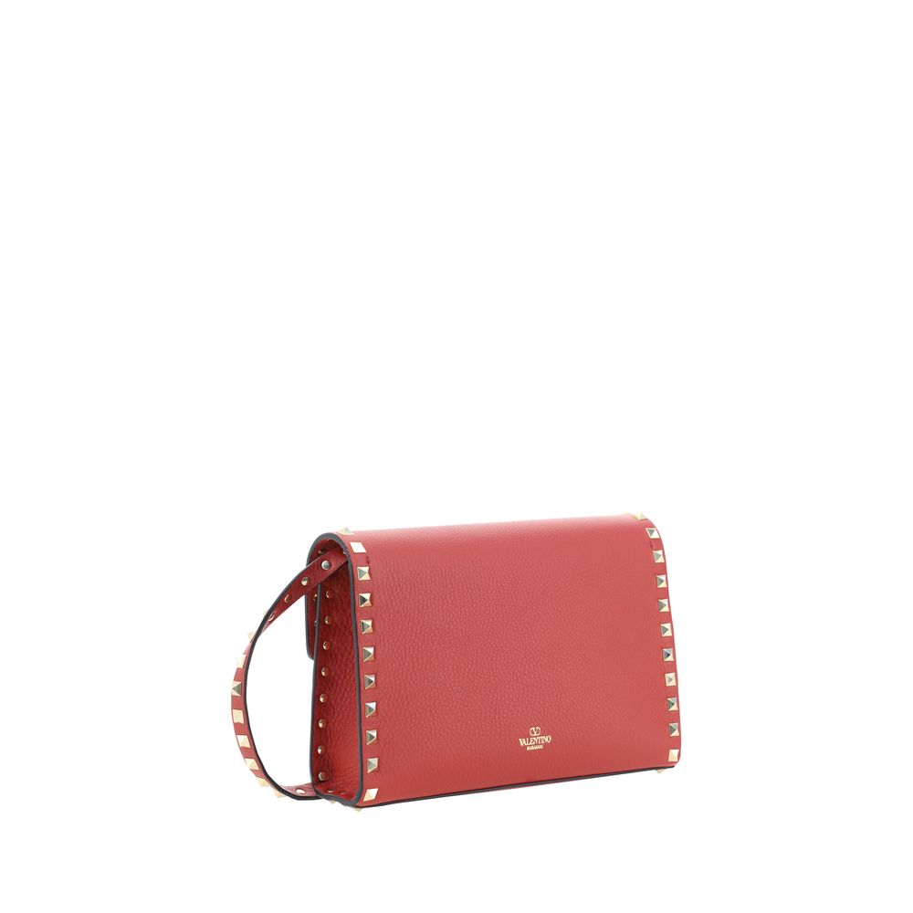 Valentino Garavani Multicolor Calf Leather Bos Taurus Shoulder Women's Bag