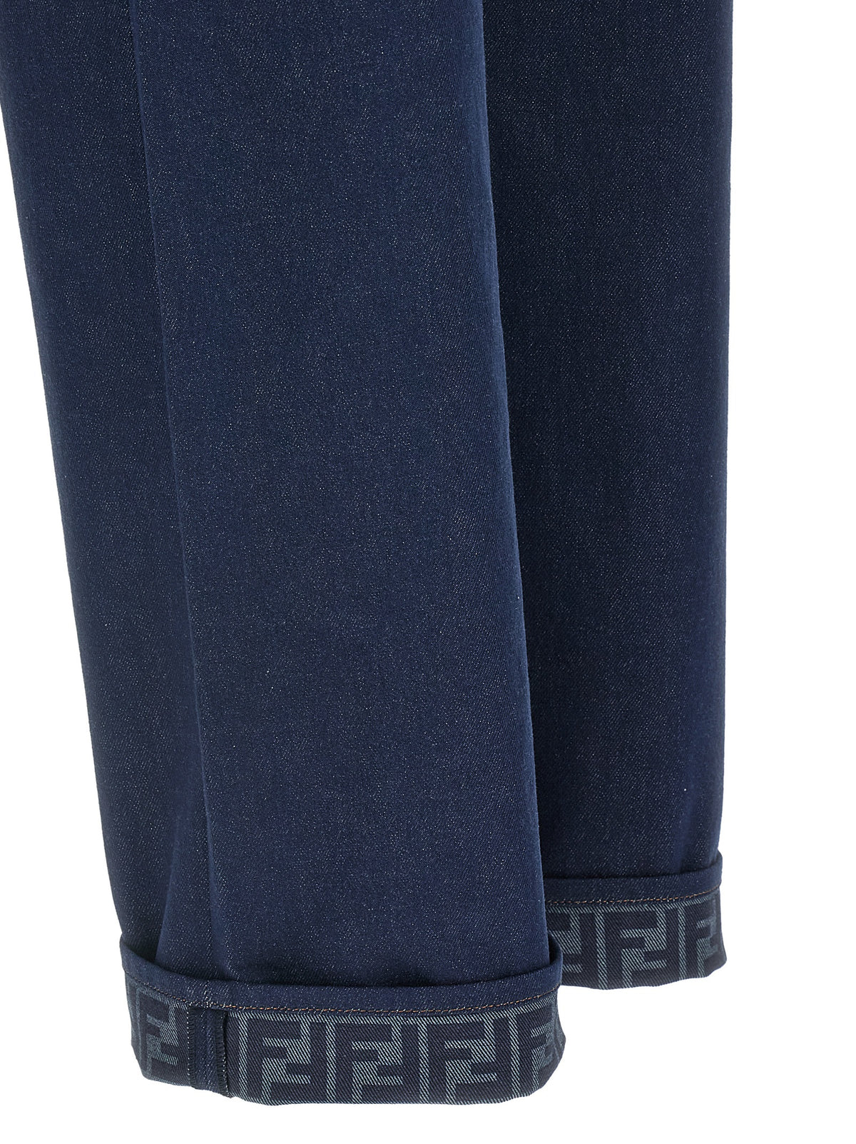 Fendi Blue Cotton Jeans Women's Denim