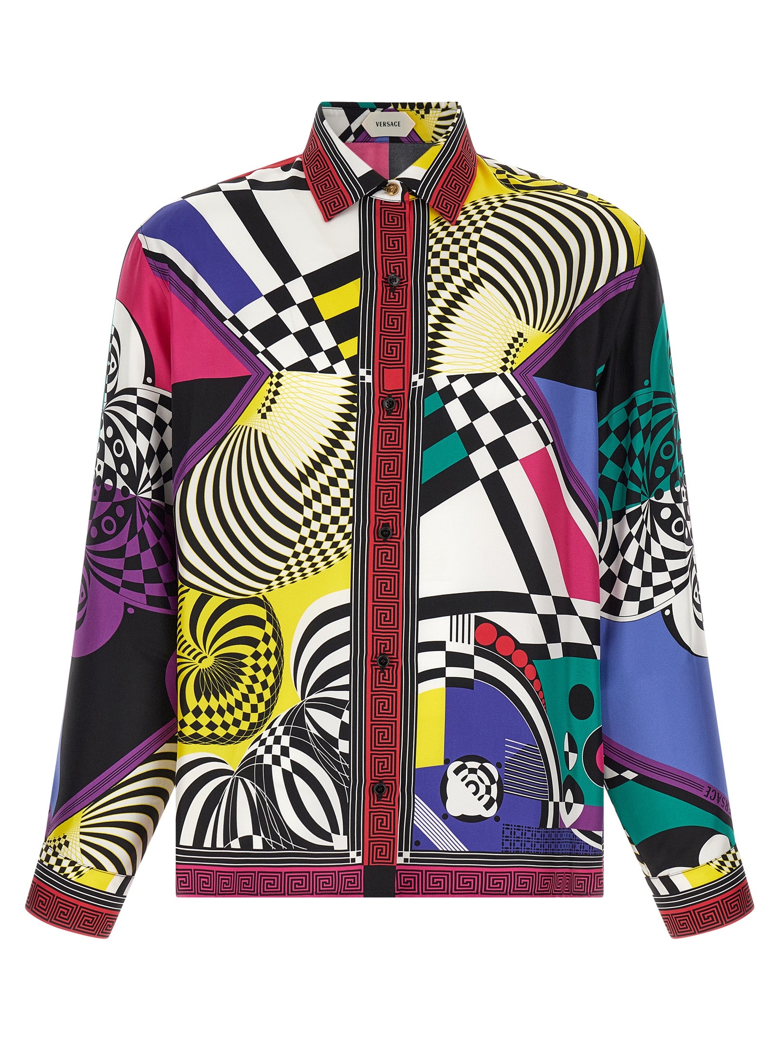 Versace Multicolor Silk Women's Blouse