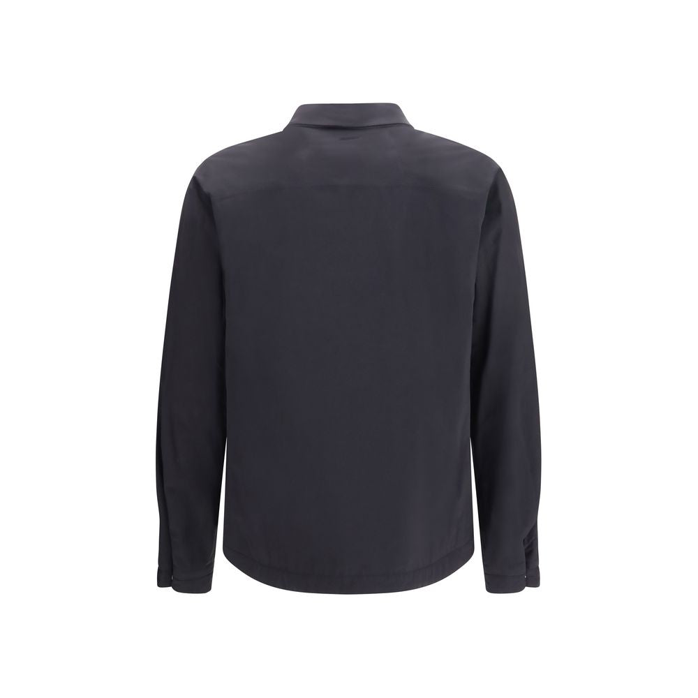 LAMINAR Black Polyamide Full-Length Men's Jacket