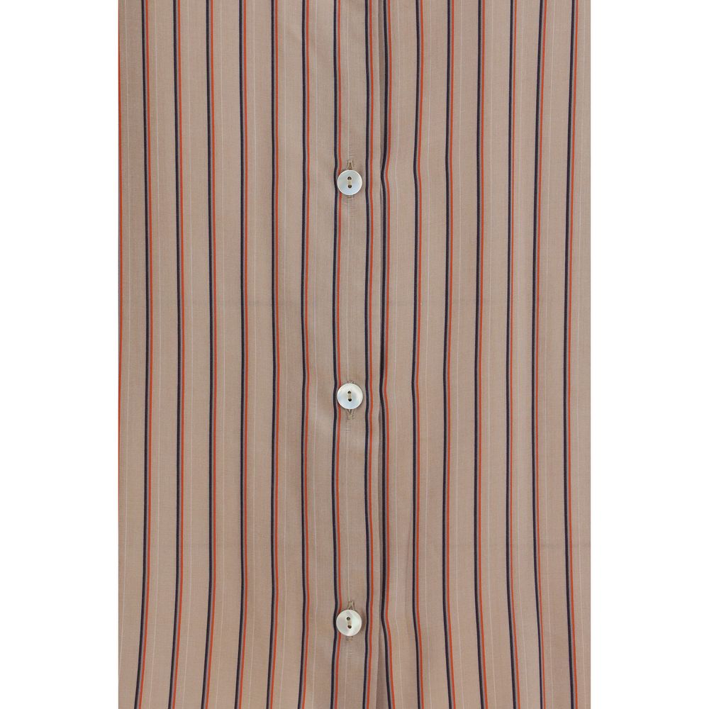 Kristina Ti Multicolor Viscose Pattern Women's Shirt