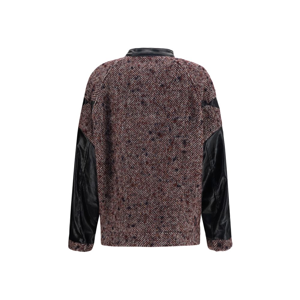 Kristina Ti Multicolor Wool Oves Aries Full-Length Women's Jacket