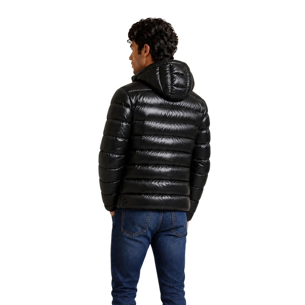 Colmar Originals Black Polyamide Full-Length Men's Jacket
