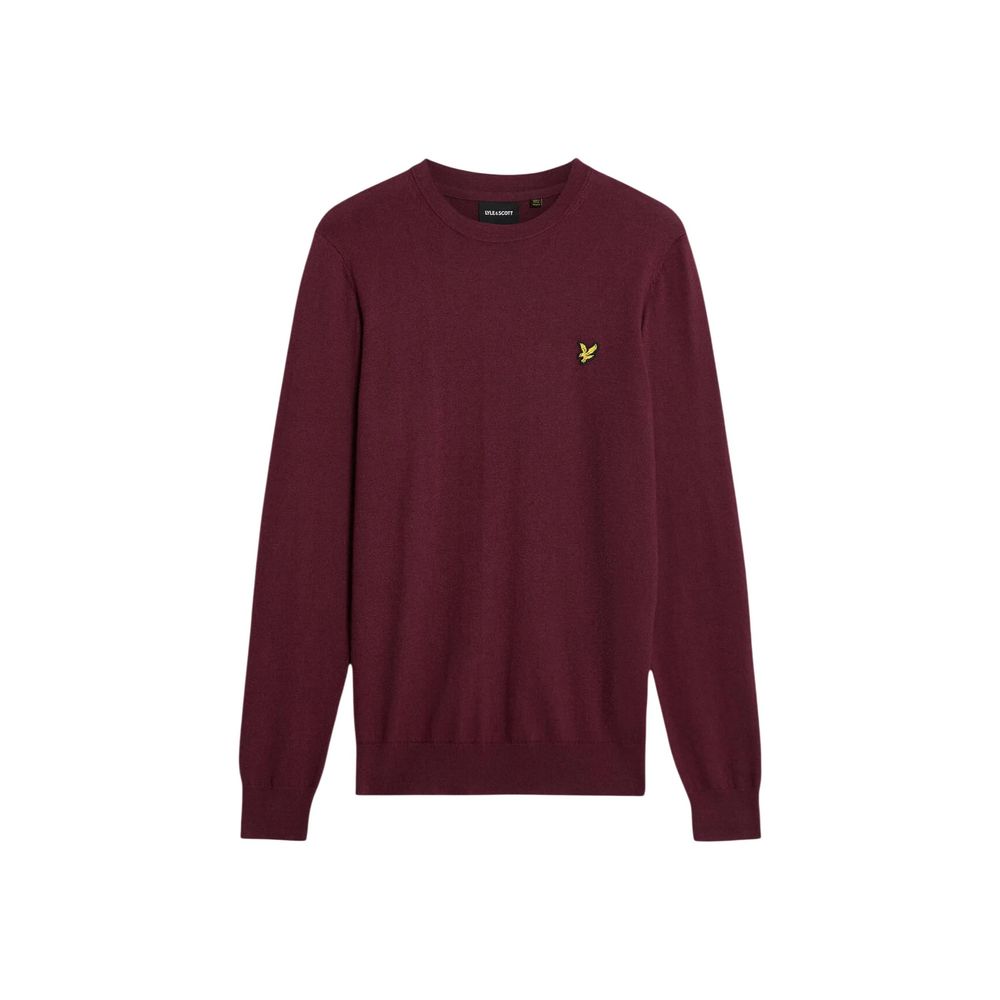 Lyle & Scott Bordeaux Cotton Men's Sweatshirt