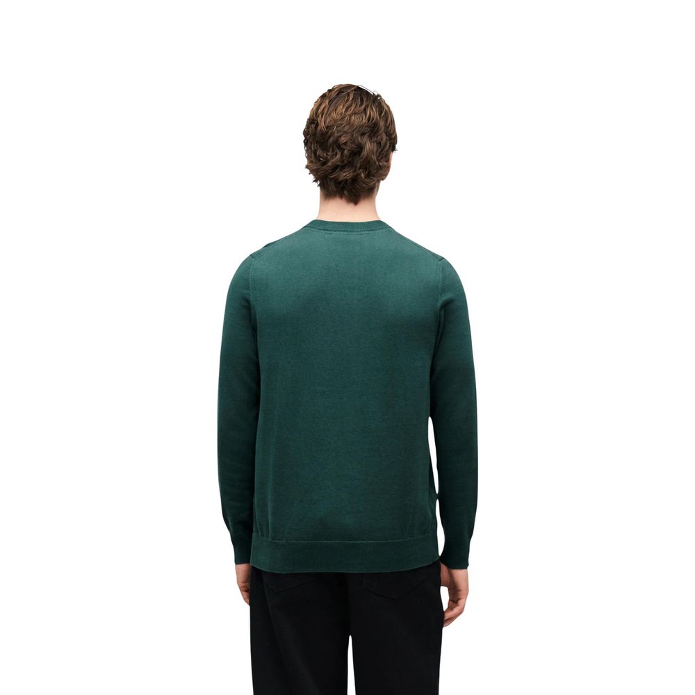 Lyle & Scott Green Cotton Men's Sweater