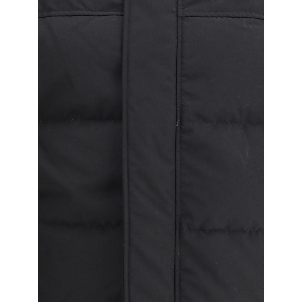 Canada Goose Black Cotton Men's Parka