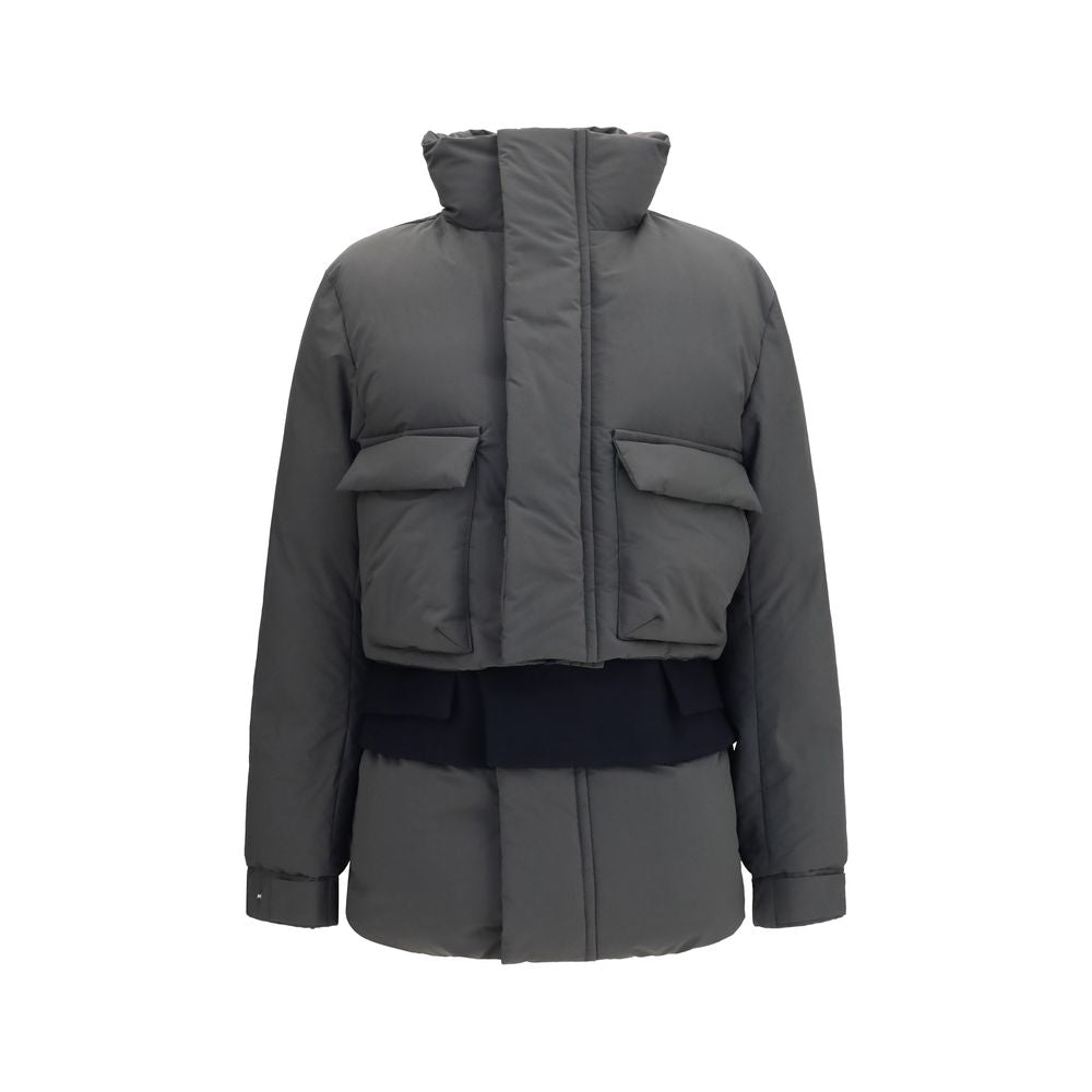 Sacai Multicolor Polyester Women's Coat