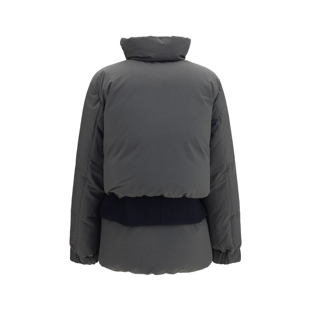 Sacai Multicolor Polyester Women's Coat
