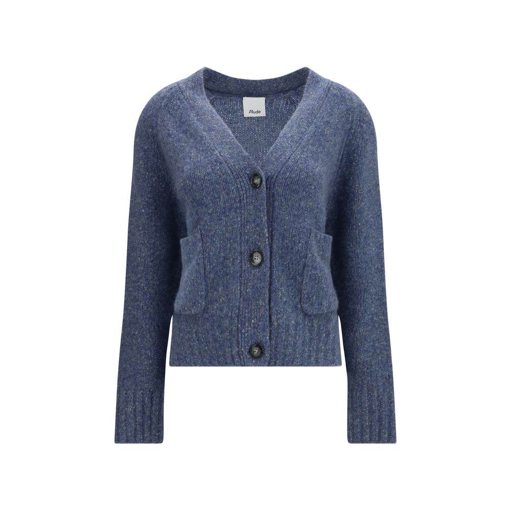 Allude Blue Cashmere Women's Cardigan