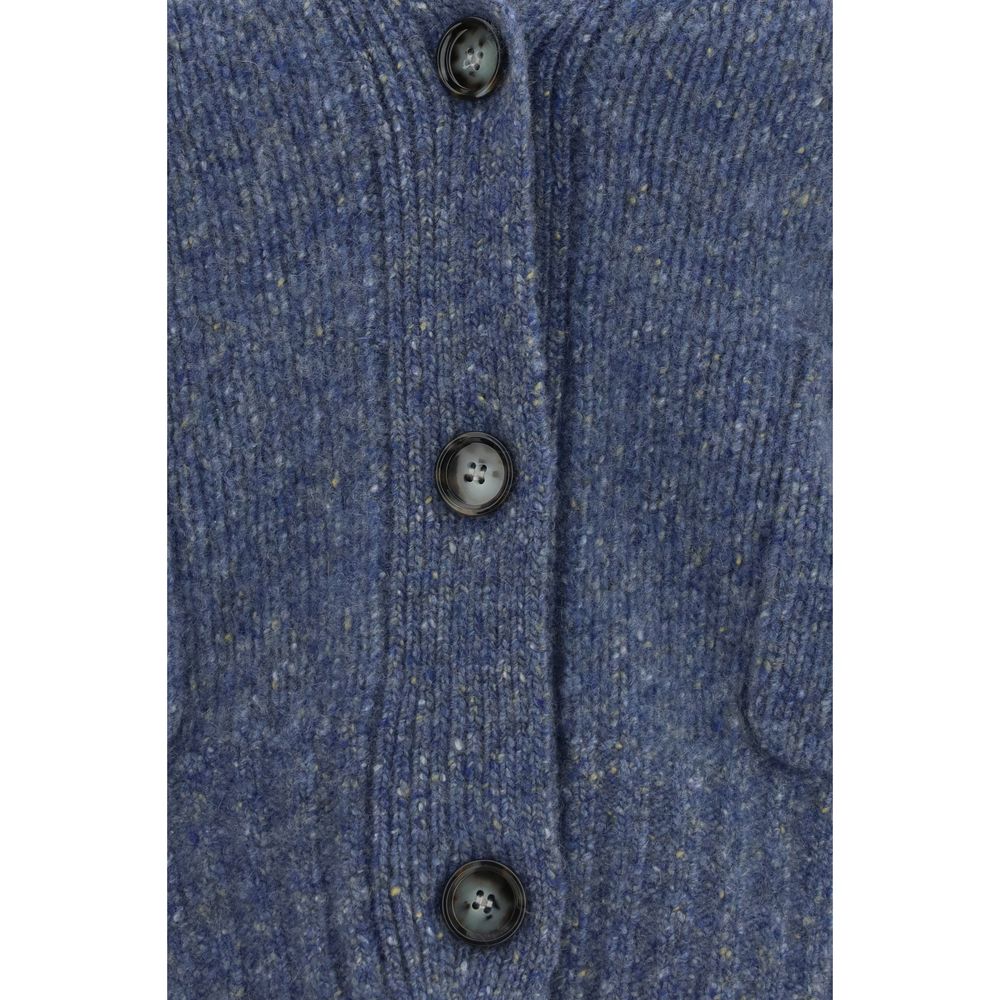 Allude Blue Cashmere Women's Cardigan