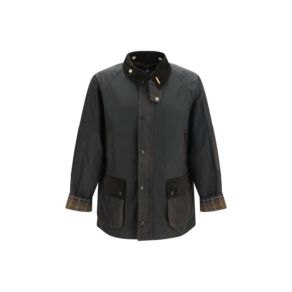 Barbour Bicolor Cotton Full-Length Men's Jacket