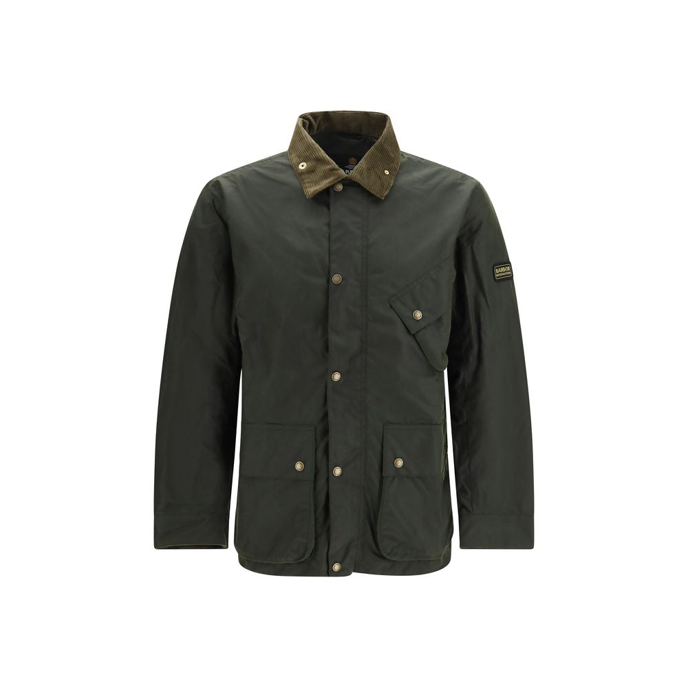 Barbour International Bicolor Cotton Full-Length Men's Jacket