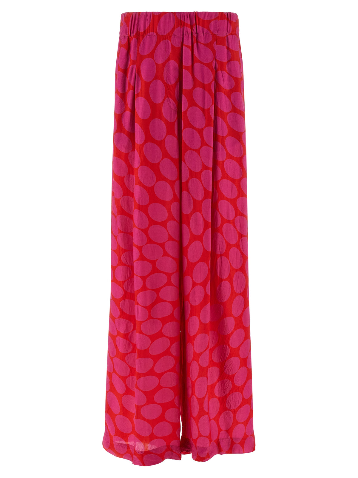 Dries Van Noten Fuchsia Viscose Casual Women's Pants