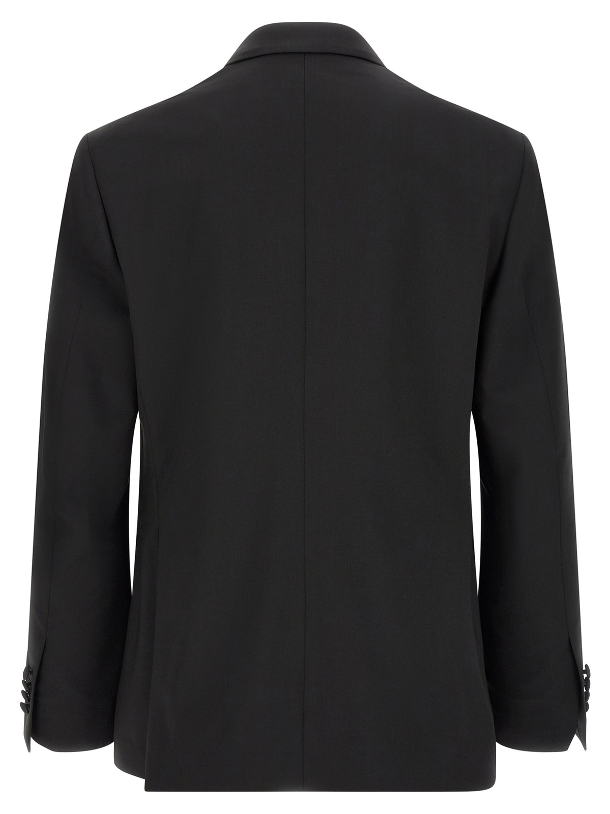Lardini Black Virgin Wool Men's Tuxedo