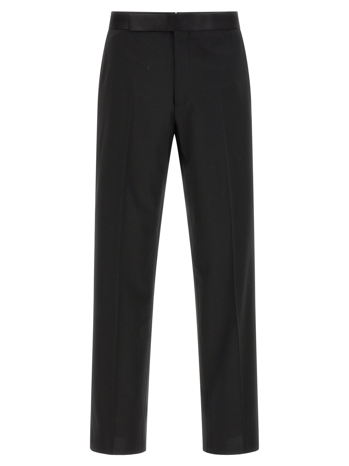 Lardini Black Virgin Wool Men's Tuxedo