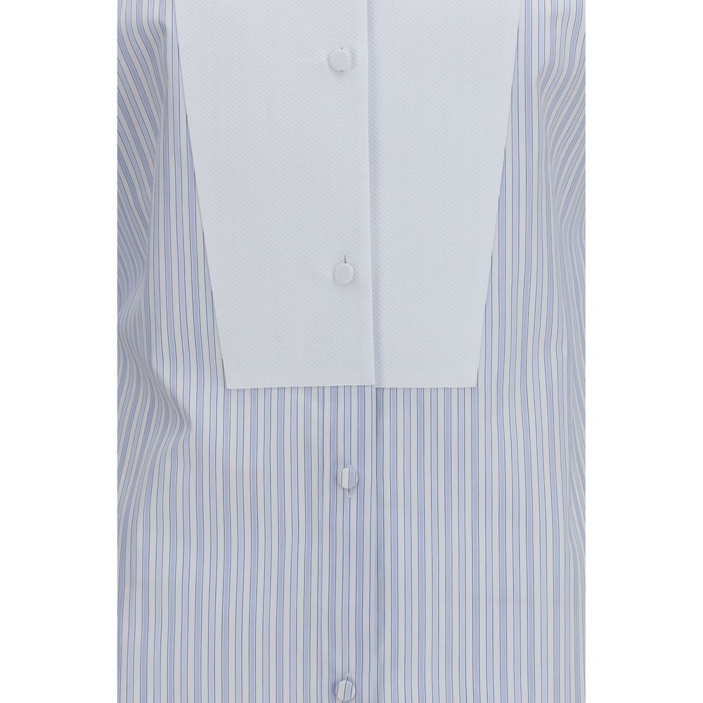 Tom Ford Blue Cotton Pattern Women's Shirt