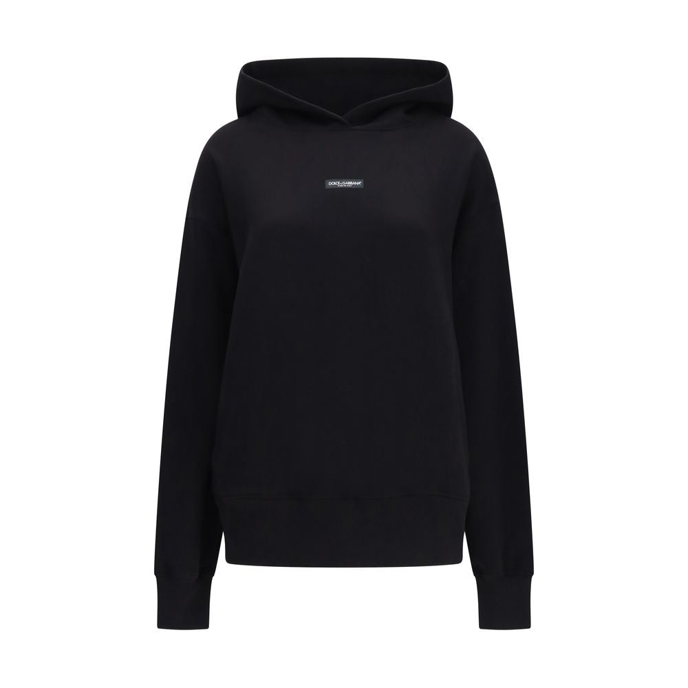 Dolce & Gabbana Black Cotton Women's Sweatshirt