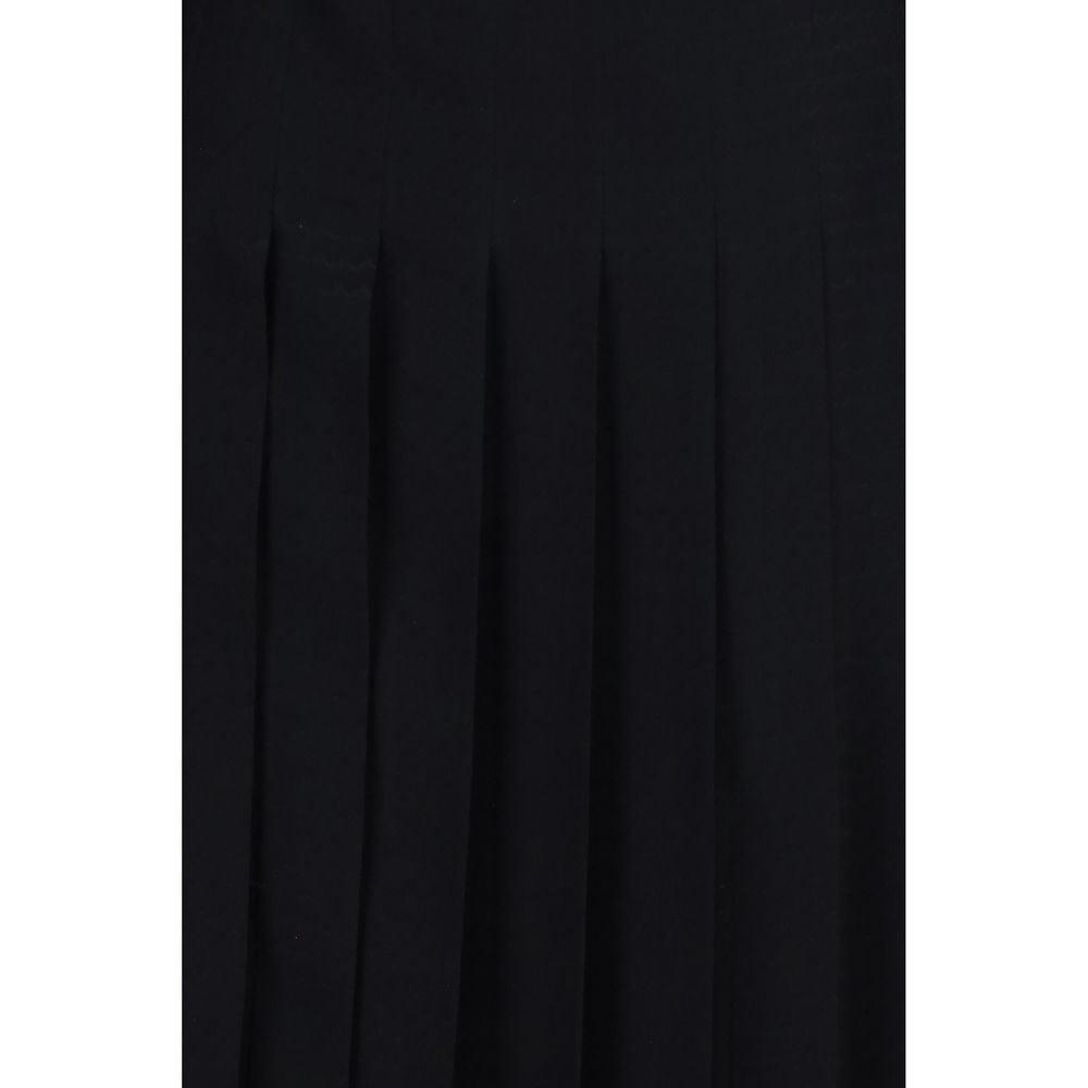 Fendi Black Silk Casual Women's Dress