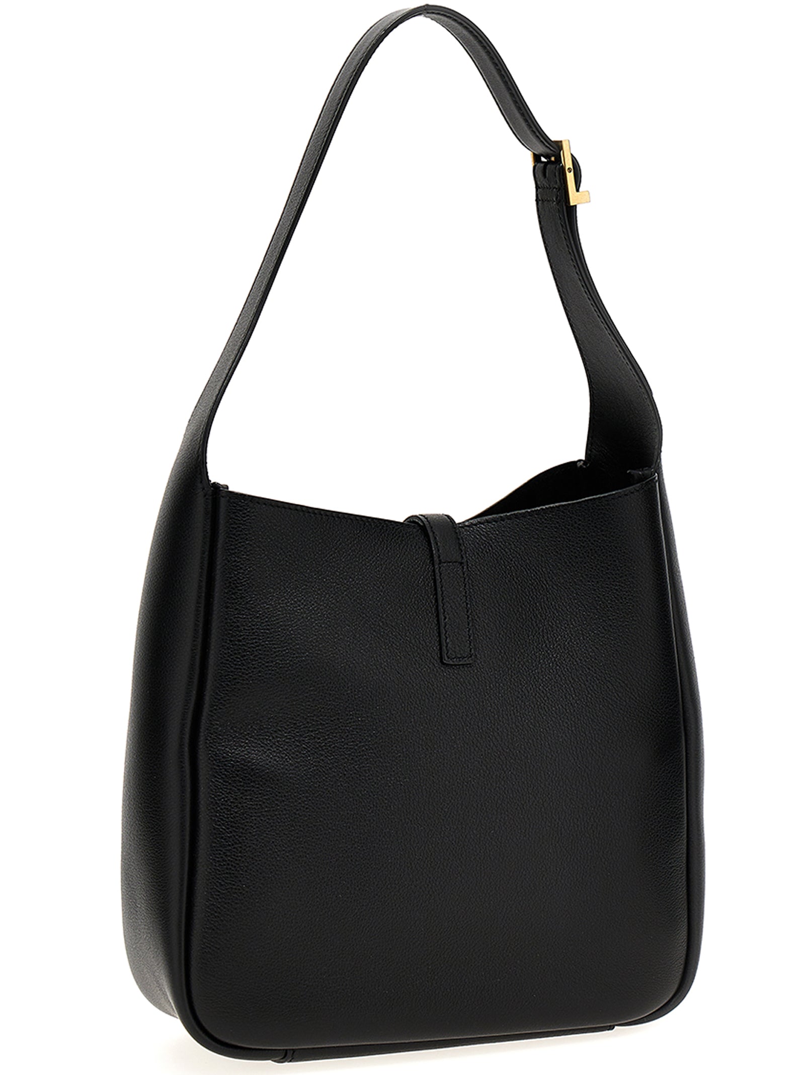 Saint Laurent Black Calfskin Shoulder Women's Bag