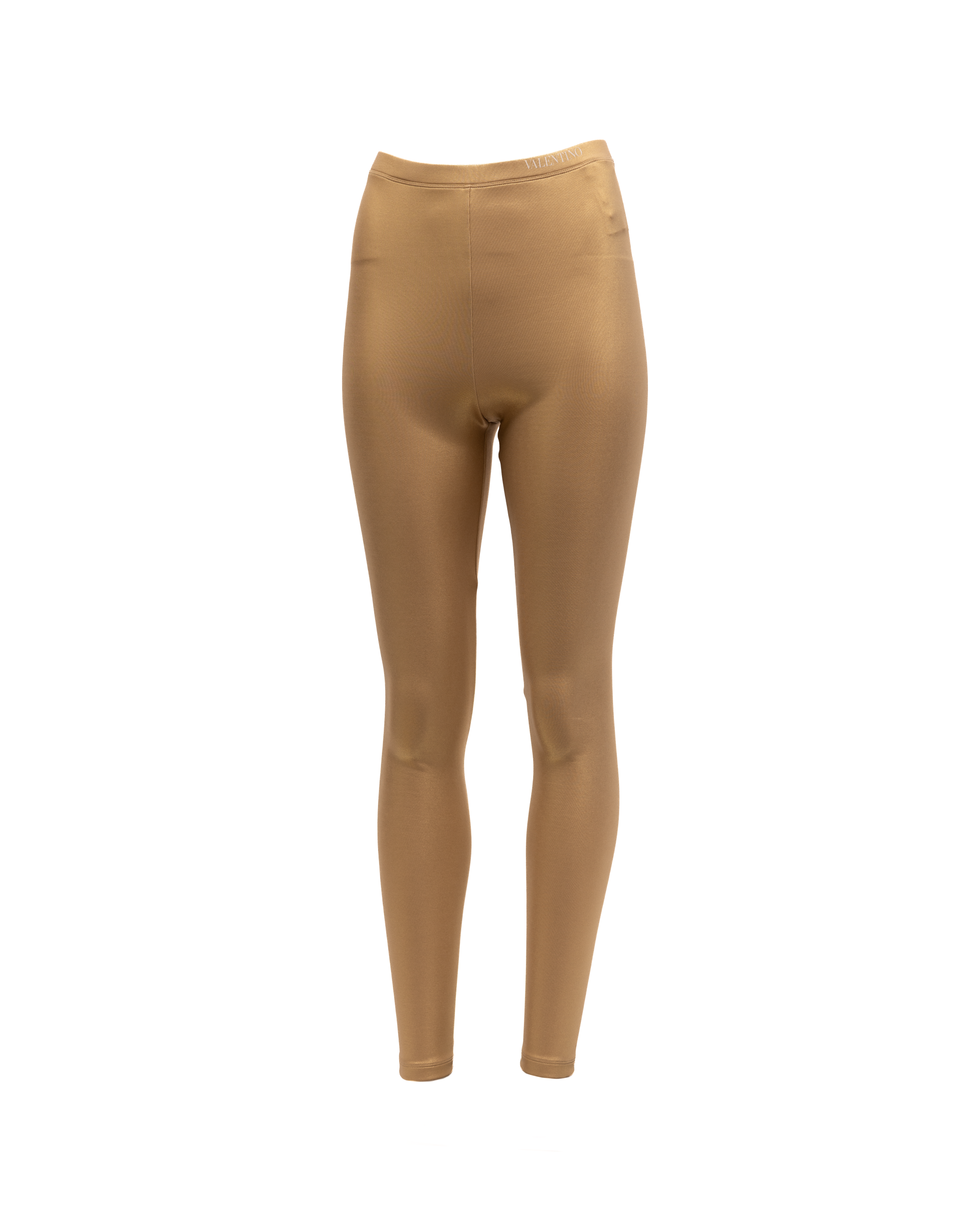 Valentino Garavani Women Leggings in Women's Gold