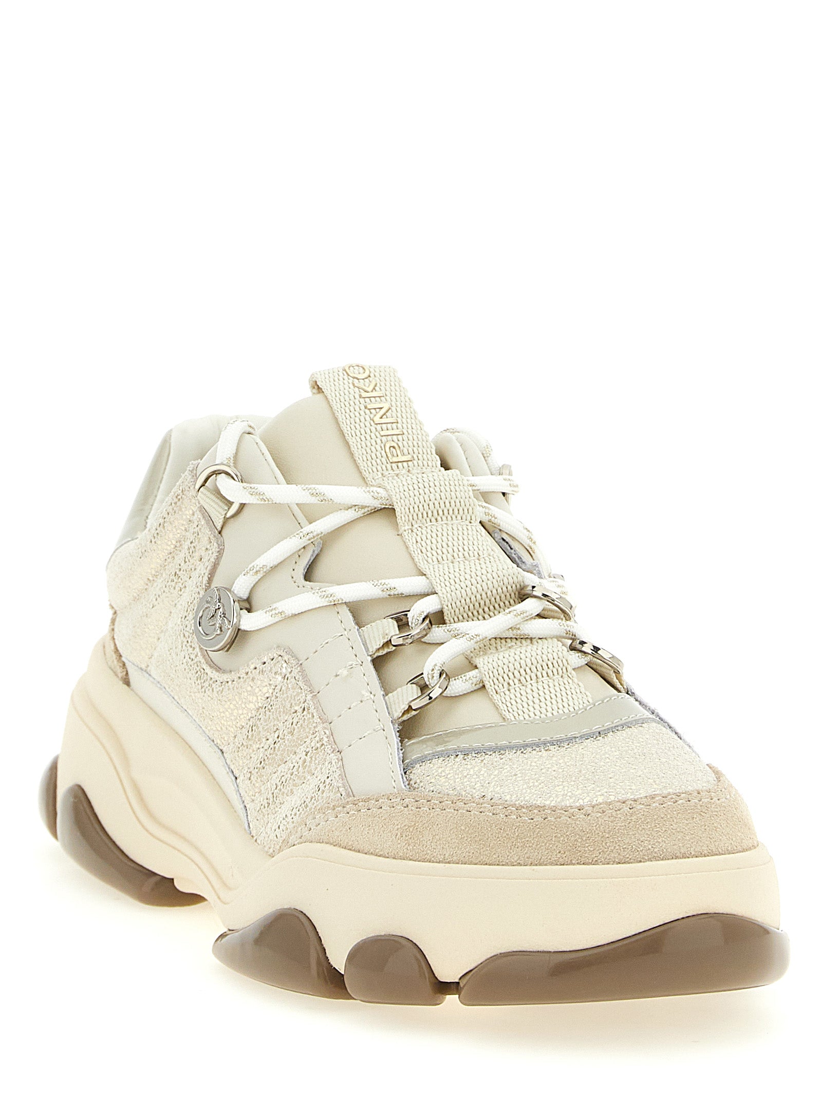 PINKO Multicolor Cowhide Chunky Women's Sneakers
