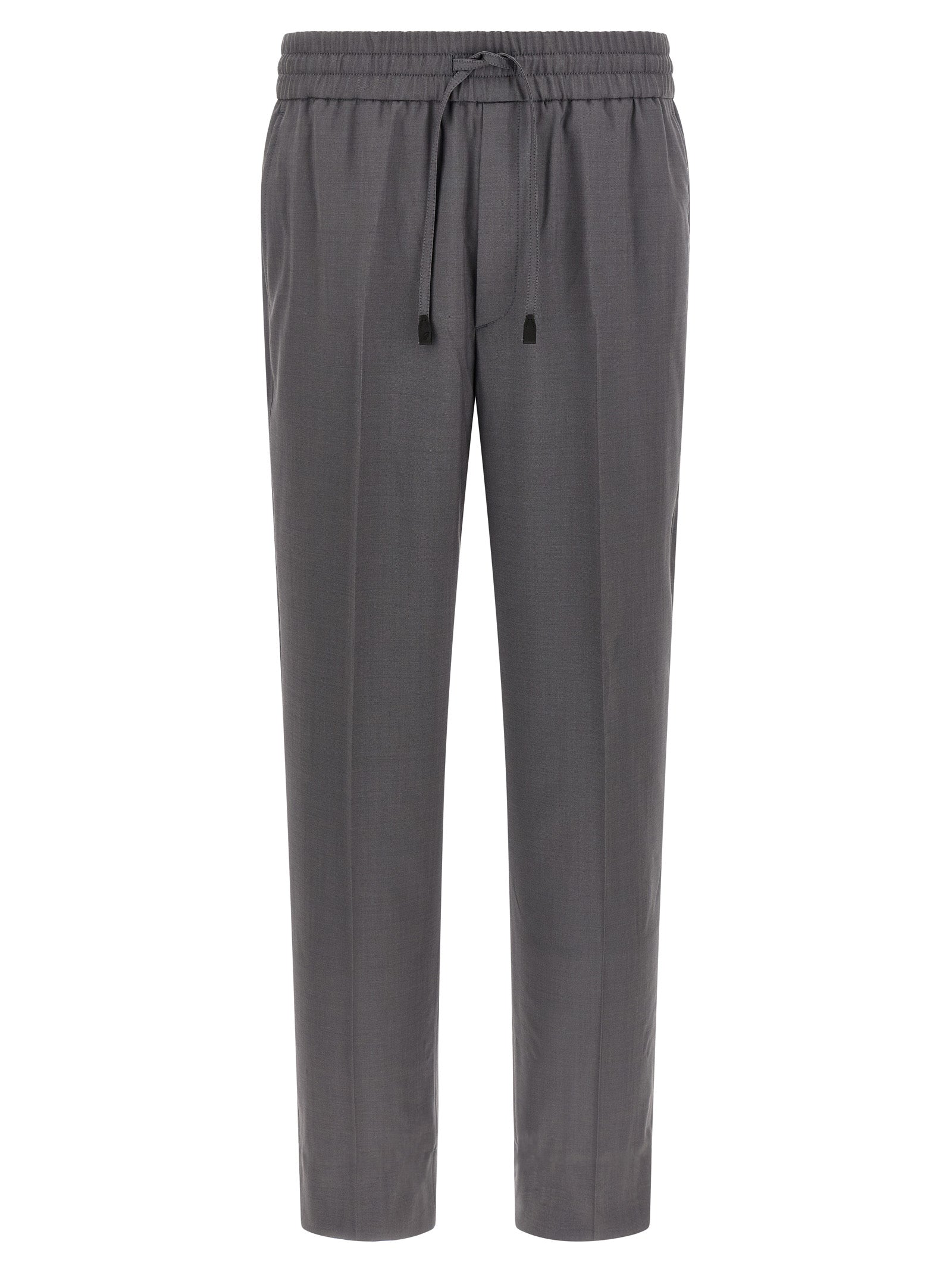 Brioni Gray Wool Casual Men's Pants
