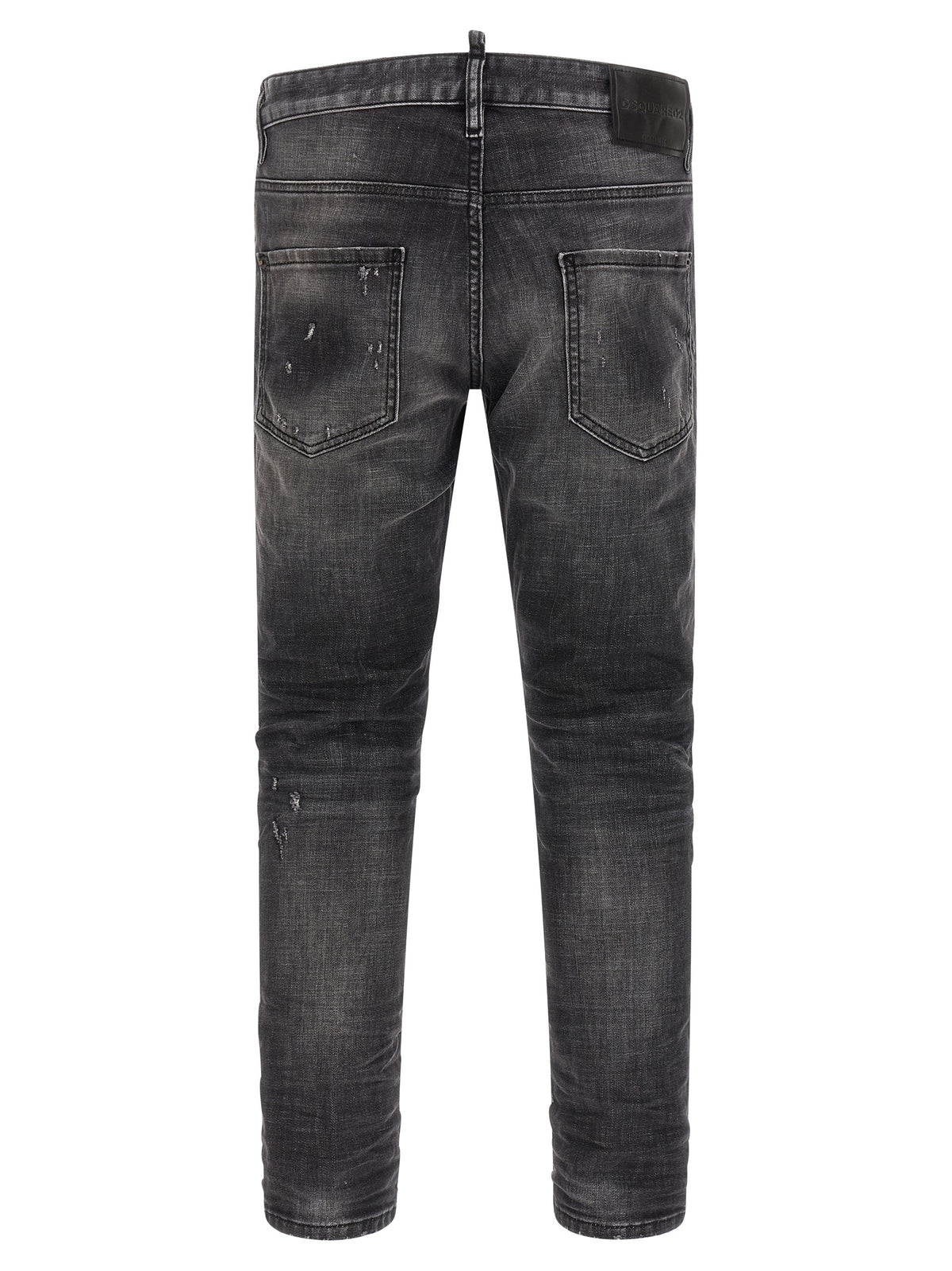 Dsquared² Gray Cotton Skinny Men's Jeans