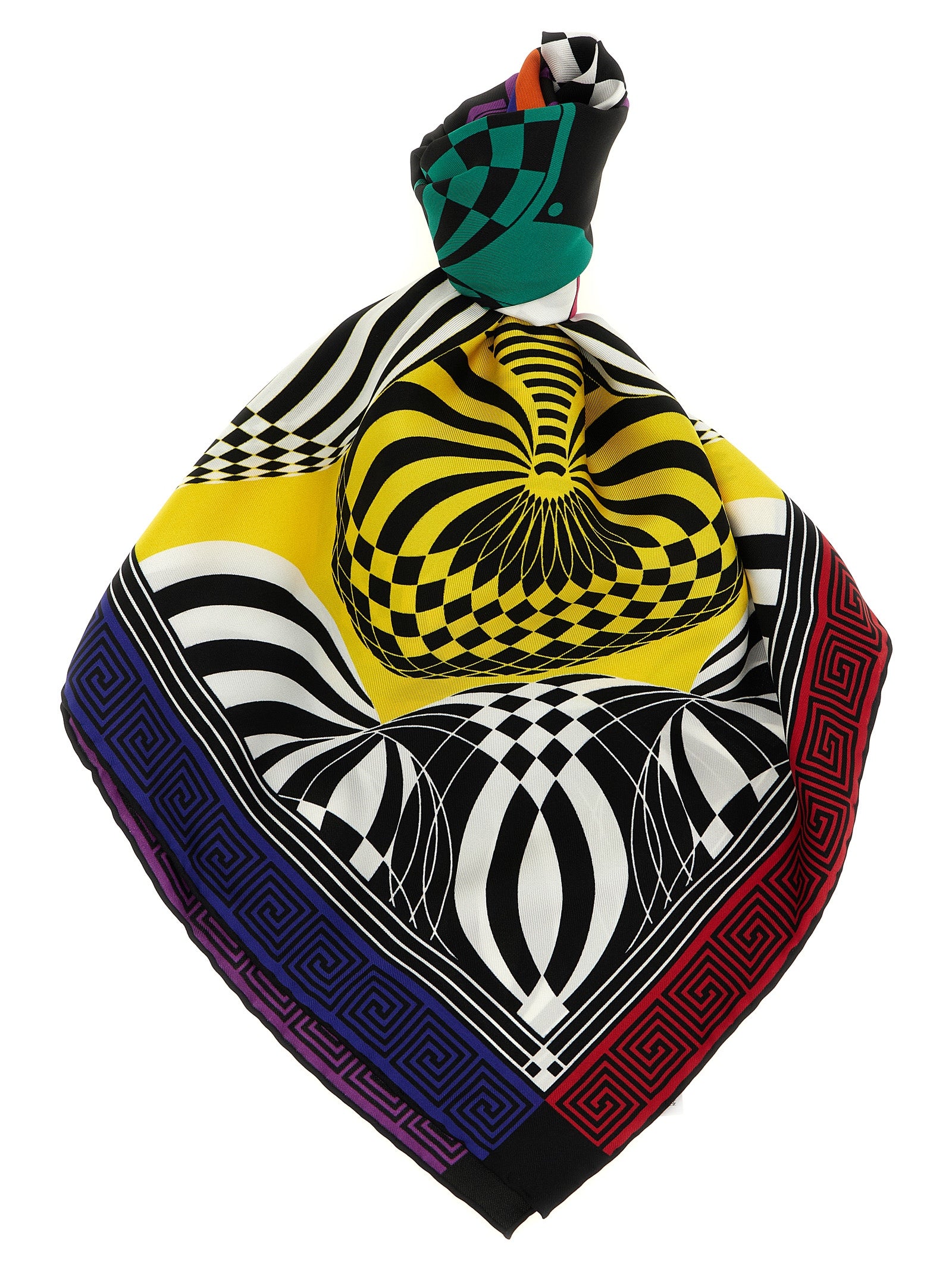 Versace Multicolor Silk Women's Foulard