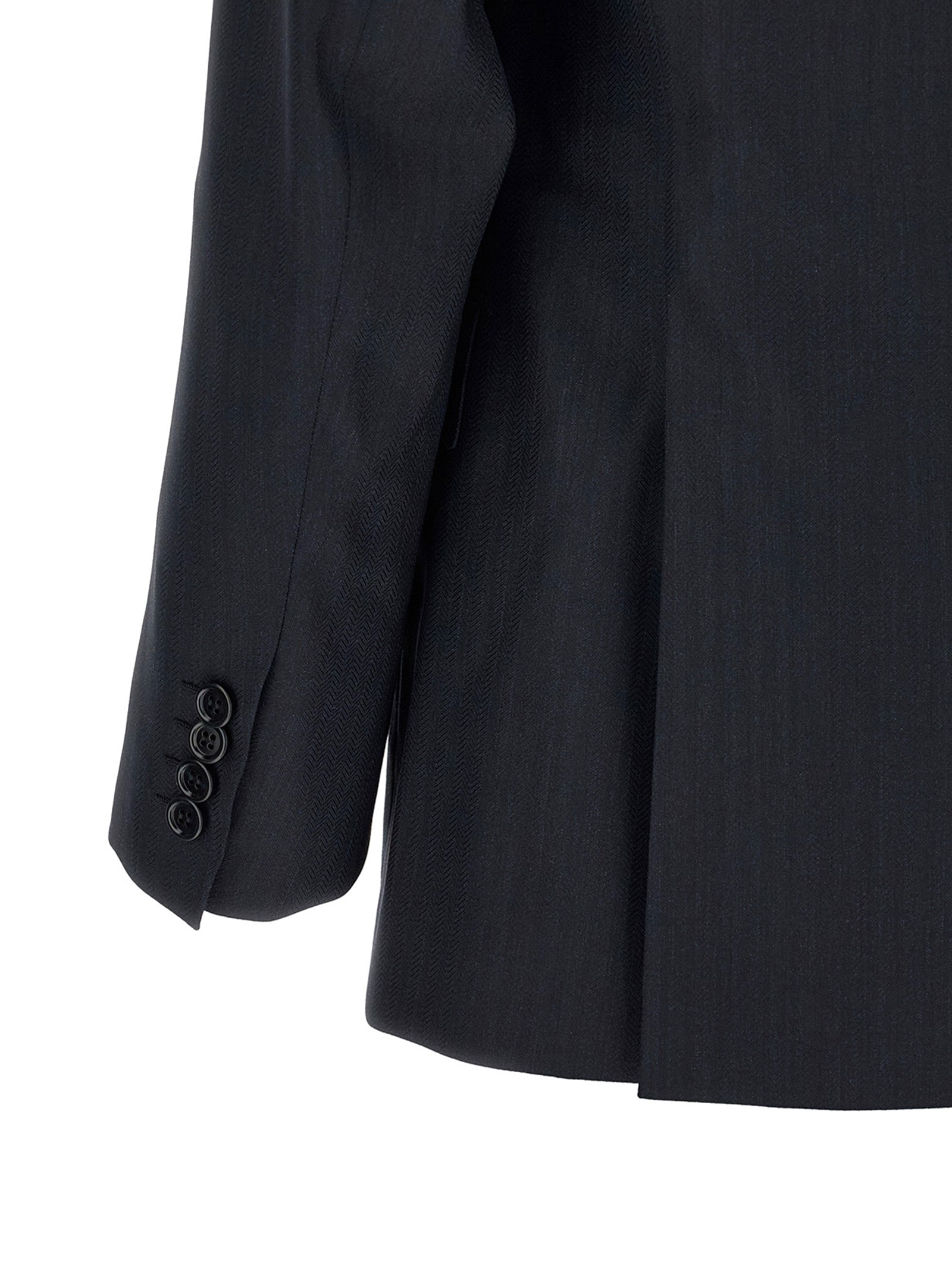 Brioni Blue Wool Two-Piece Men's Suit