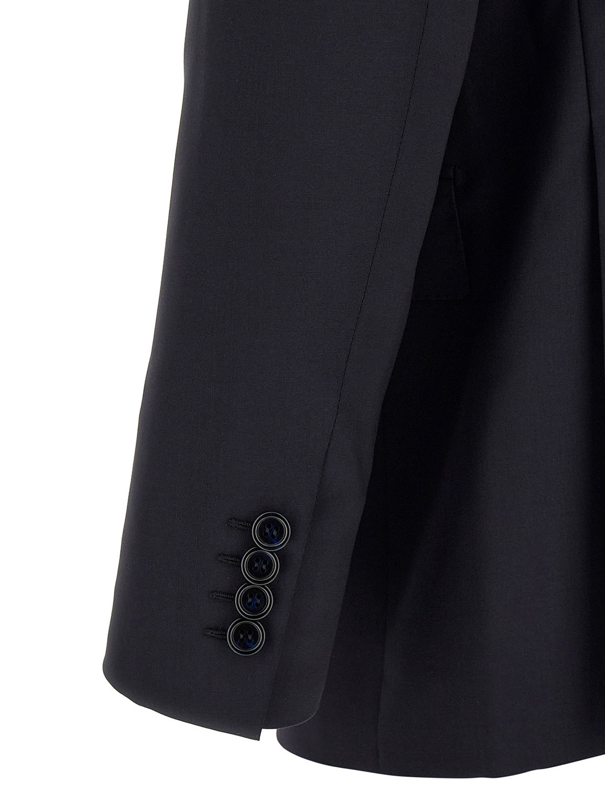 Brioni Blue Wool Two-Piece Men's Suit