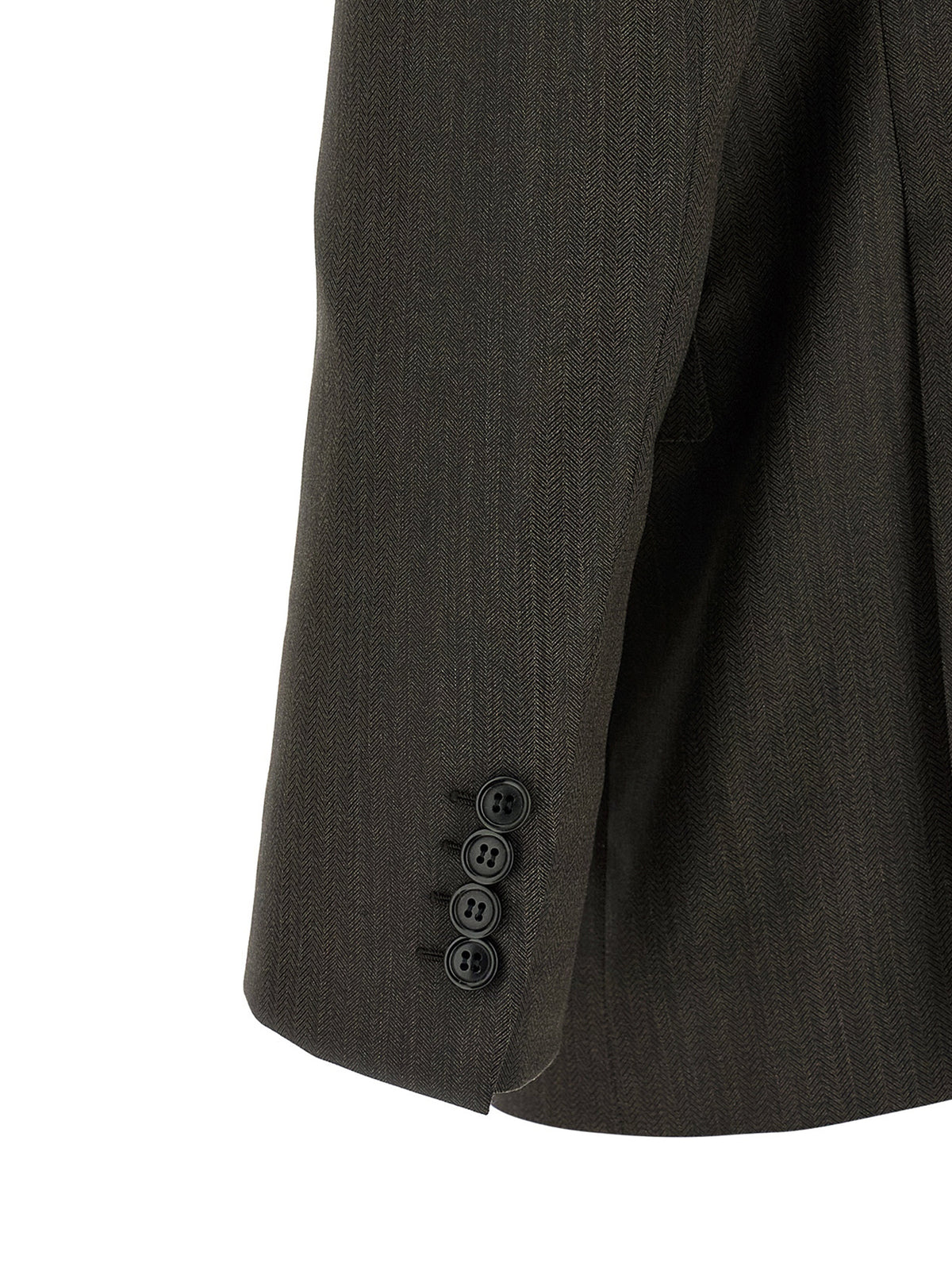 Brioni Brown Wool Two-Piece Men's Suit